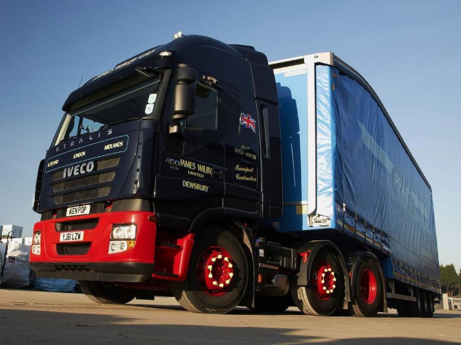 Iveco Stralis 450 6x2 2007 года  (UK) (фото 4 из 12)